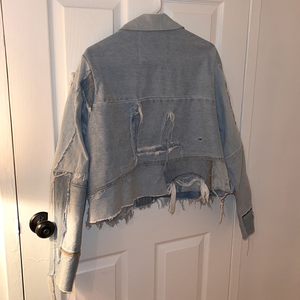 Remake Denim Patch Jacket - image 3